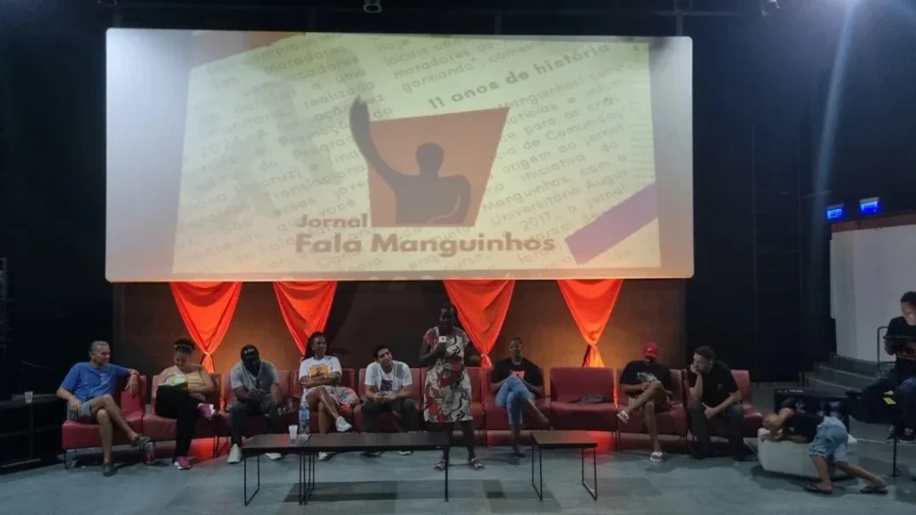 Evento de lançamento do Site oficial do Jornal Fala Manguinhos